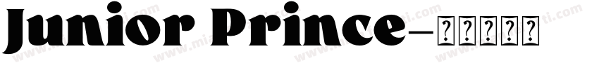 Junior Prince字体转换